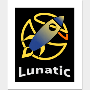 Lunatic Rocket Posters and Art